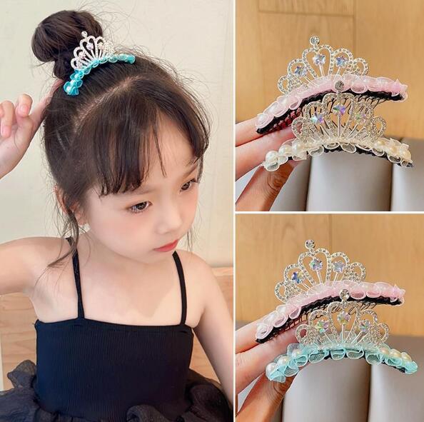 新品★子供用*キッズ用★王冠*くし*かんざし★可愛い髪飾り★ヘアアクセサリー★女の子用