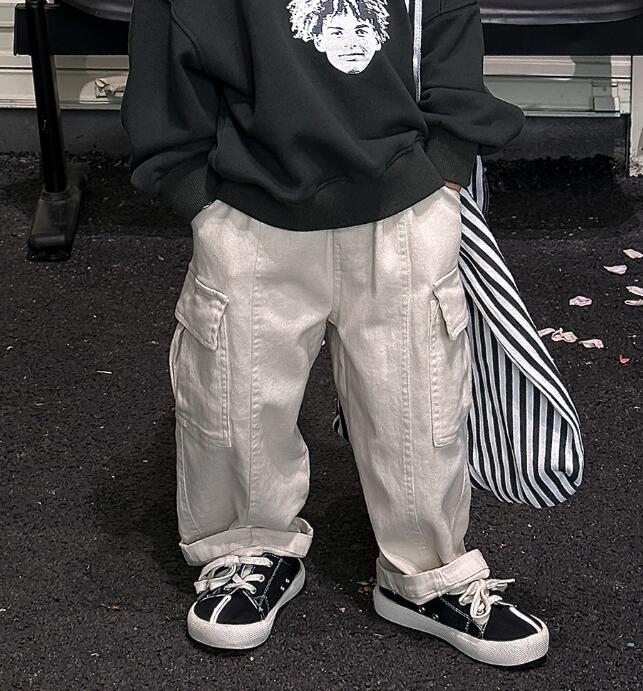 2023★春秋新作★韓国風子供服★ズボン★3色90-150CM