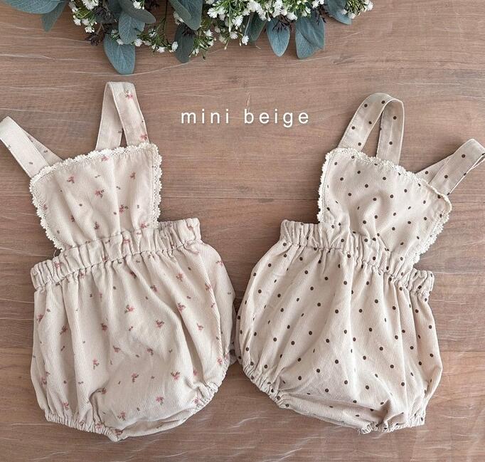 2023秋新品★ベビー服★サロペットロンパース★66-90cm★2色