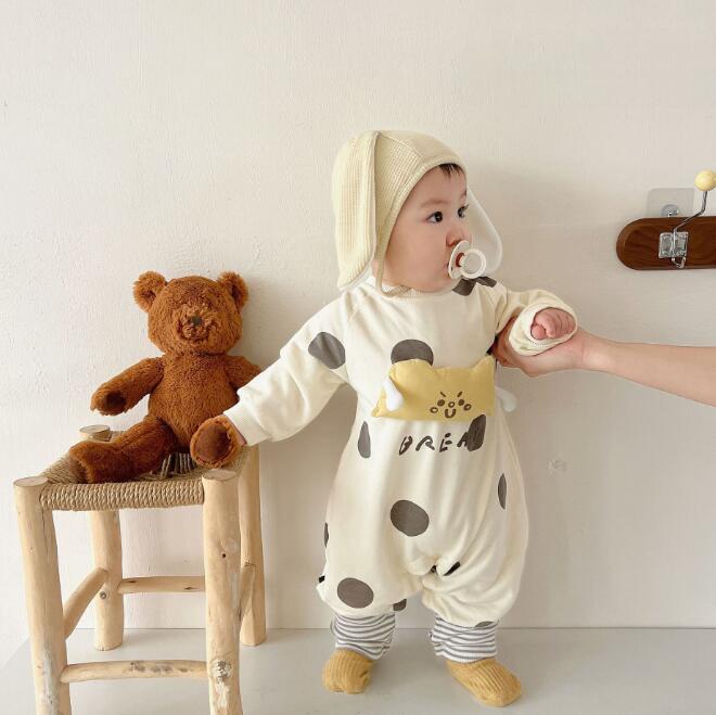 子供服★ロンパース★連体服★韓国風子供服★ベビー★長袖★2色★66-100CM