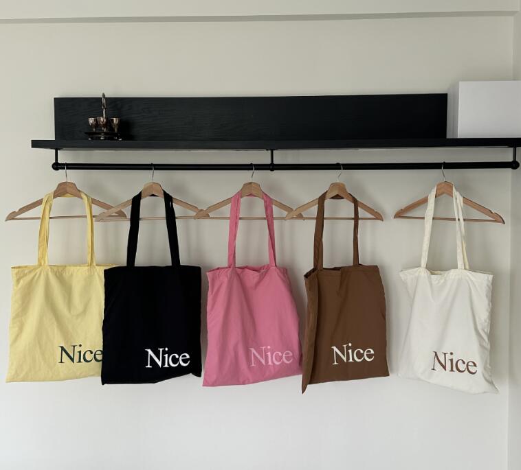 新登場★バッグ　ナイロン収納袋★5色