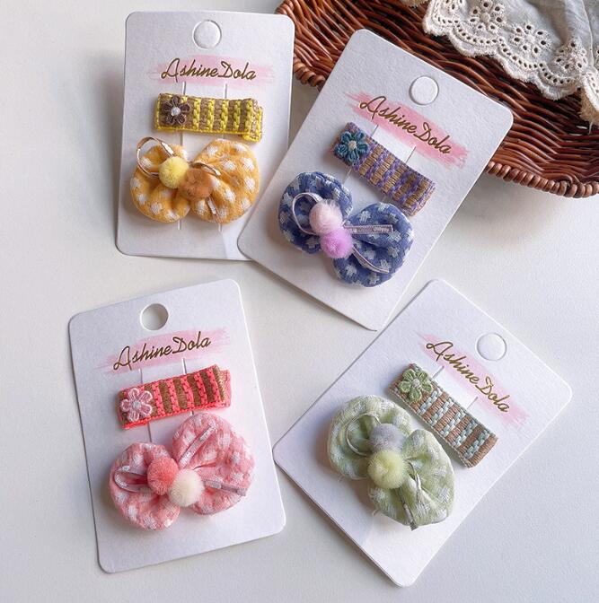 髪飾り★まとめ髪用★ヘアアクセサリー★子供用★キッズ★ヘアピン★2枚入り★多色