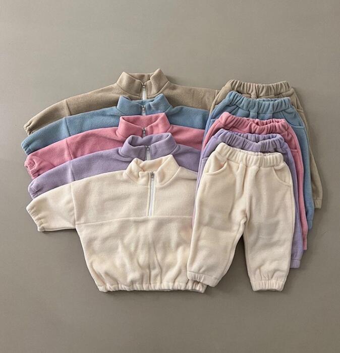 2023★春秋新作★韓国風子供服★トップス+ズボン2セット★5色73-100CM