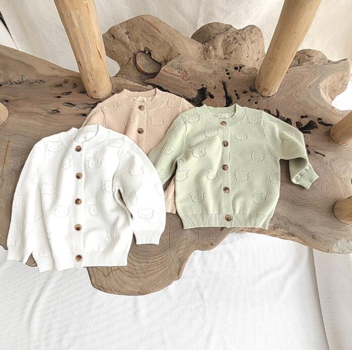 2023★春秋新作★韓国風ベビー服★カーディガン★アウター★3色73-100CM