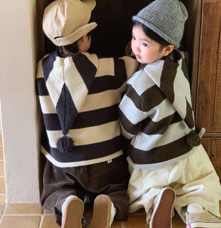 2023秋新品★子供服　カーディガン★90-140cm★2色