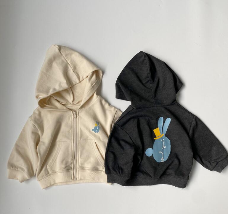 2023秋新作★キッズ服　コート　パーカー★80-130★2色