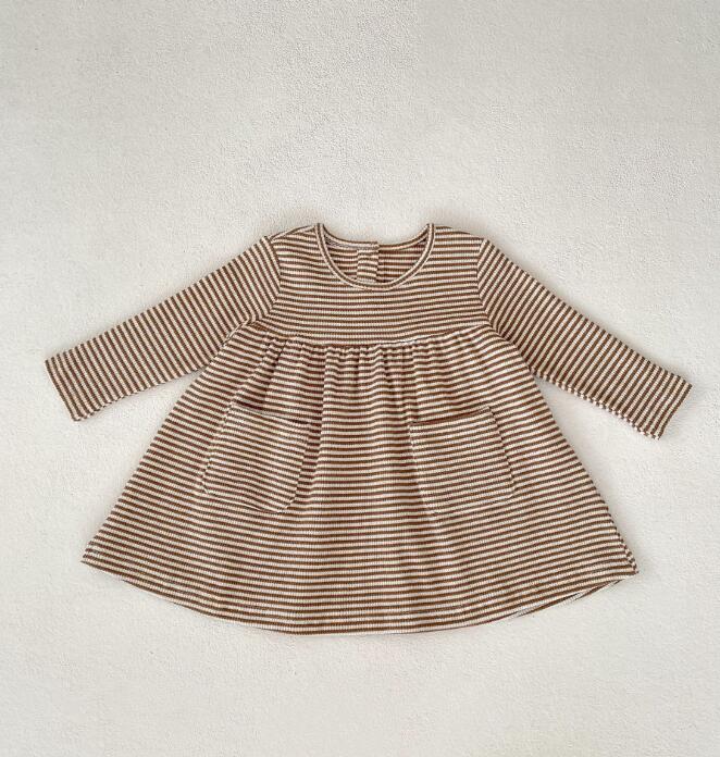 2023★春秋新作★韓国風子供服★ワンピース★73-110CM