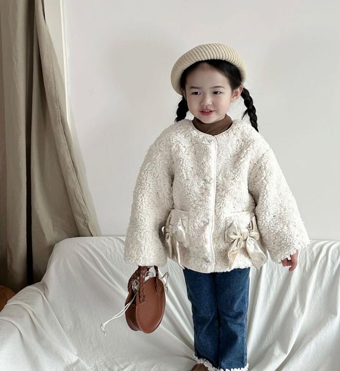 2023冬新品★子供服　厚手コート★90-150cm★