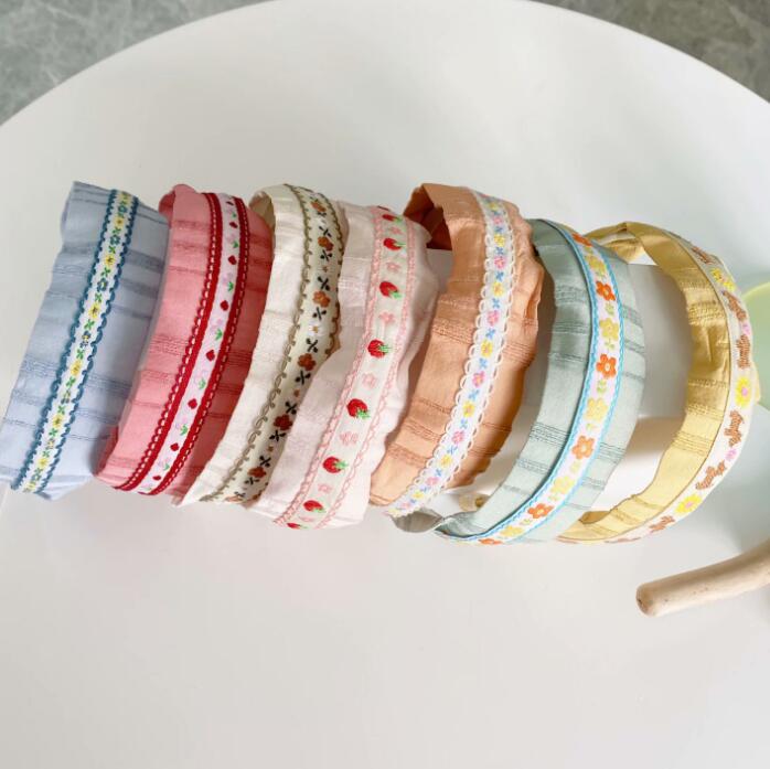 子供用★キッズ★髪飾り★まとめ髪用★ヘアアクセサリー★カチューシャ★無地★6色