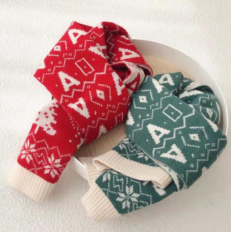 「2023秋冬」★子供用★マフラー★防寒★キッズ★男女兼用★ニット★クリスマス★2色