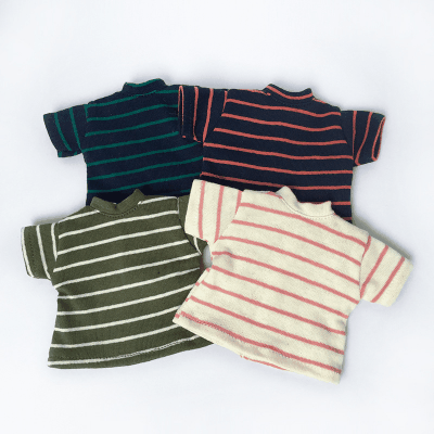 ドール用衣装 人形doll 着せ替え ob24 1/6BJD yosd 30cmドール ボーダー柄 Tシャツ 上着