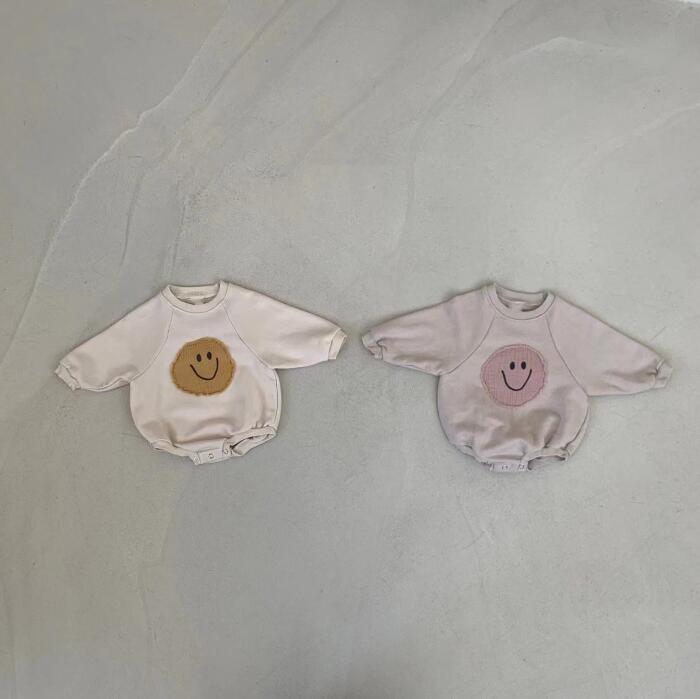 2023★春秋新作★韓国風ベビー服★ロンパース★2色66-90CM