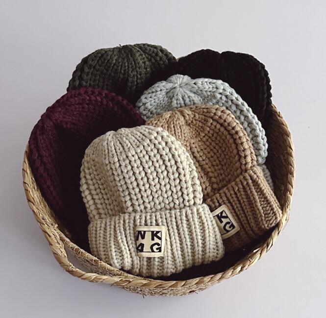 2023秋冬新品★子供用★帽子　ニットハット★6色選べ