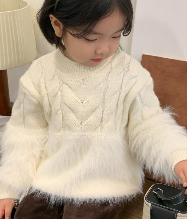 2023秋冬新作★キッズ服　セーター★80-130★2色