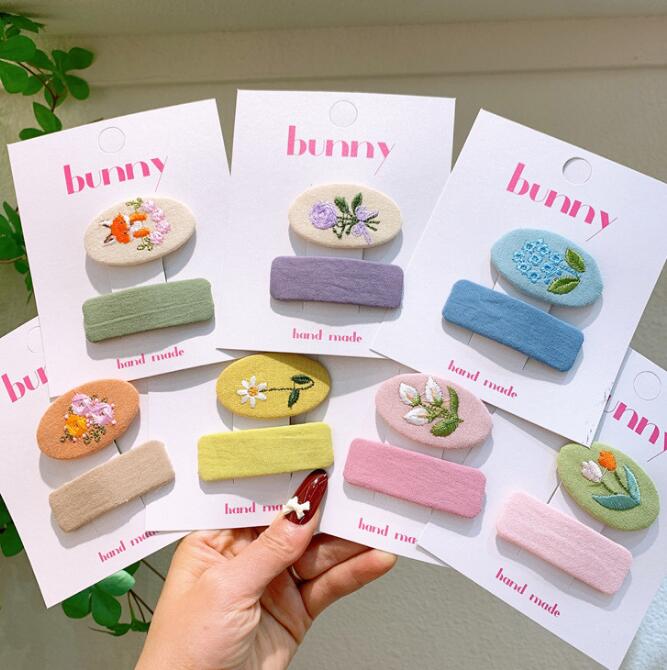 髪飾り★まとめ髪用★ヘアアクセサリー★子供用★キッズ★ヘアピン★2枚入り★多色