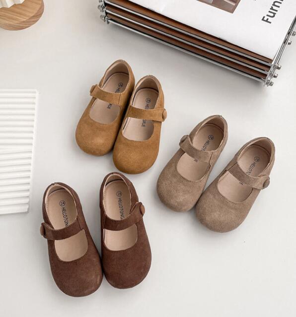 2023秋冬新入荷★子供靴★シューズ★単靴　タグ23-32★3色