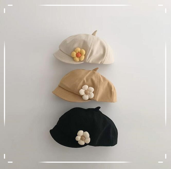 「2023秋冬」子供用★帽子★キャップ★キッズ女の子★カジュアル★4色