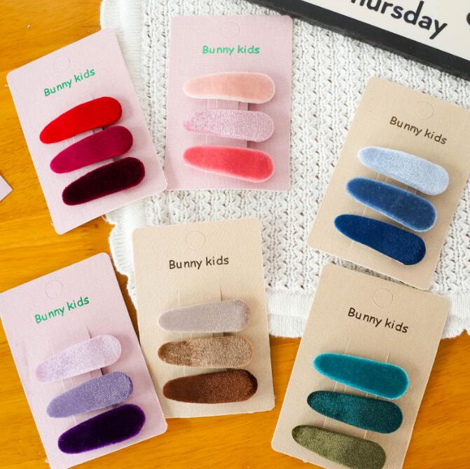 髪飾り★まとめ髪用★ヘアアクセサリー★子供用★キッズ★ヘアピン★3枚入り★多色