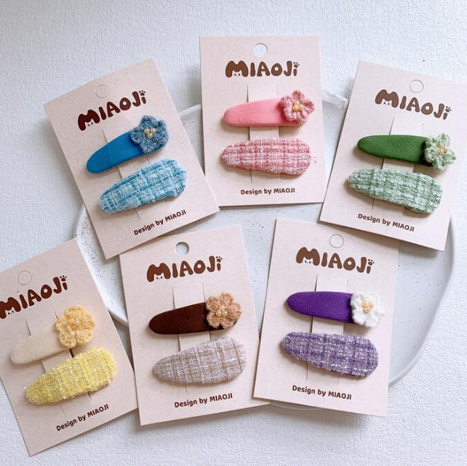 髪飾り★まとめ髪用★ヘアアクセサリー★子供用★キッズ★ヘアピン★2枚入り★多色