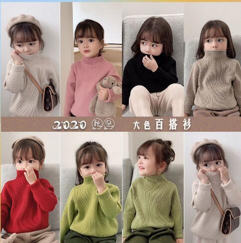 2023秋冬★子供服　セーター&裏起毛付き★80-140cm★6色