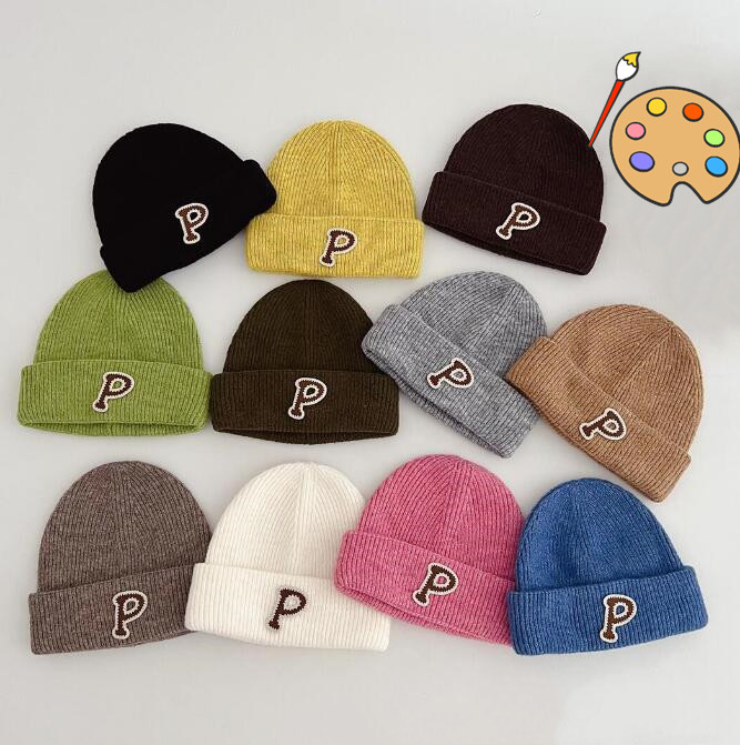 子供用★帽子★キッズ★男女兼用★暖かい★防寒★カジュアル★ニット帽子★11色