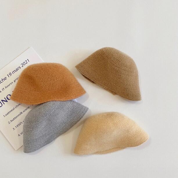 子供用★帽子★バケットハット★キッズ★男女兼用★韓国風★暖かい★5色