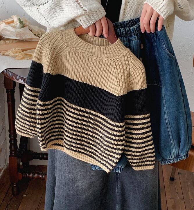 2023★春秋新作★韓国風子供服★セーター★80-130CM