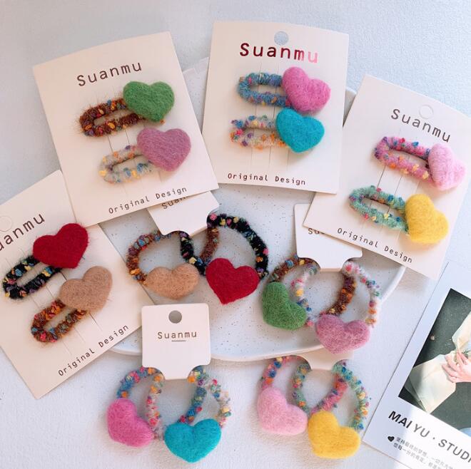 子供用★髪飾り★まとめ髪用★ヘアアクセサリー★キッズ★ヘアピン★ヘアゴム★多色