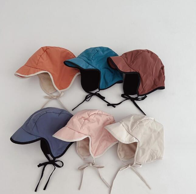 子供用★帽子★キッズ★耳カバー★暖かい★防寒★可愛い★6色