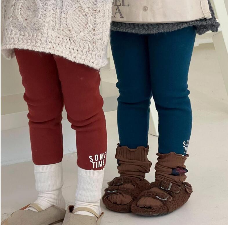 2023★秋冬新作★韓国風子供服★ズボン★レギンス★6色80-140CM