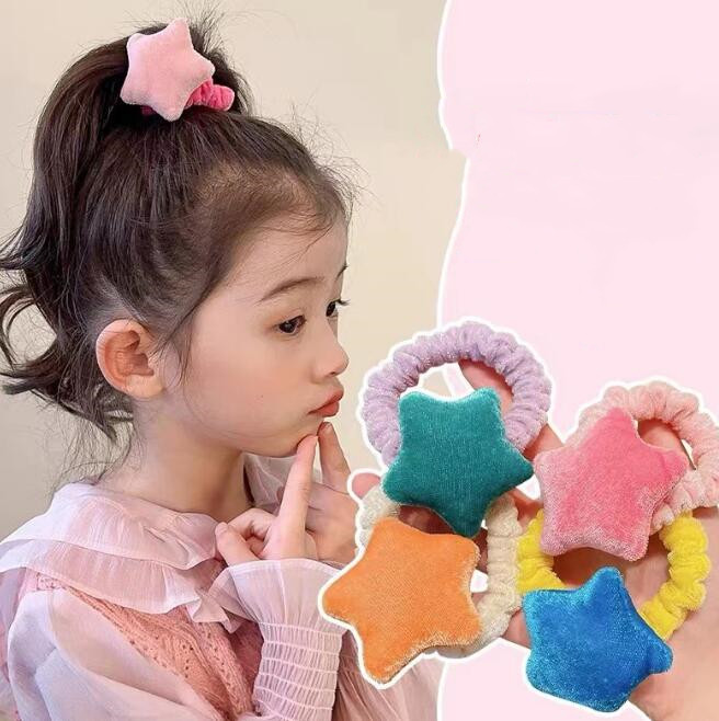 子供用★髪飾り★まとめ髪用★ヘアアクセサリー★キッズ★ヘアゴム★多色