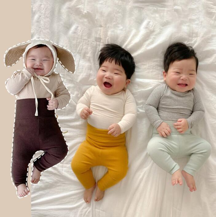 2023★春秋新作★韓国風子供服★レギンス★ズボン★5色66-90CM