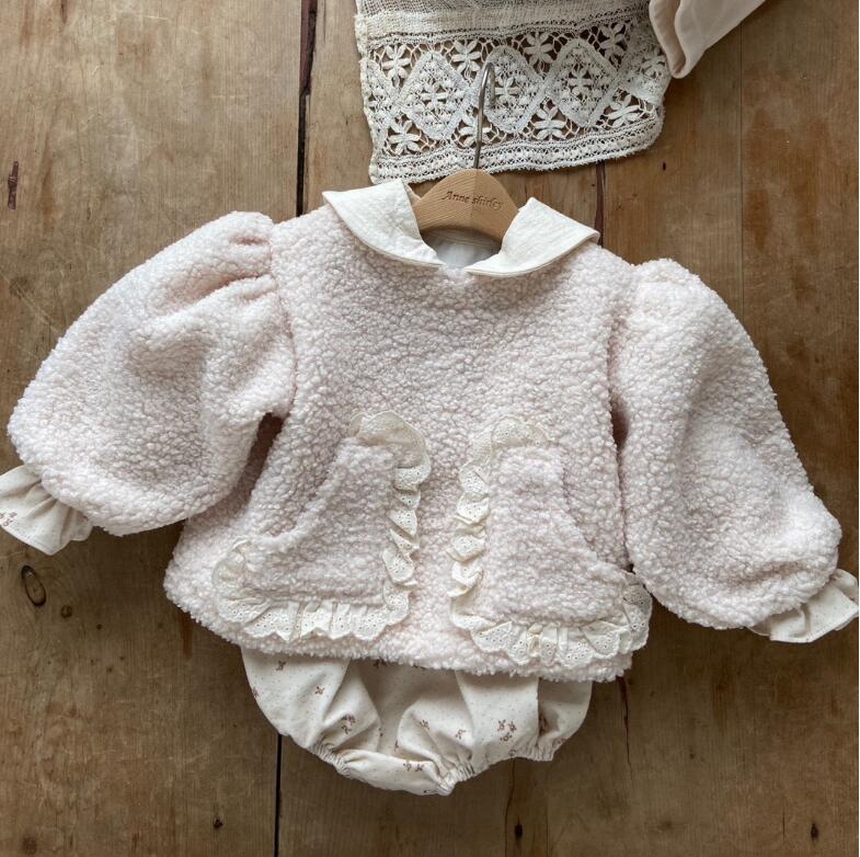 2023冬★子供服　厚手トップス★73-110cm★