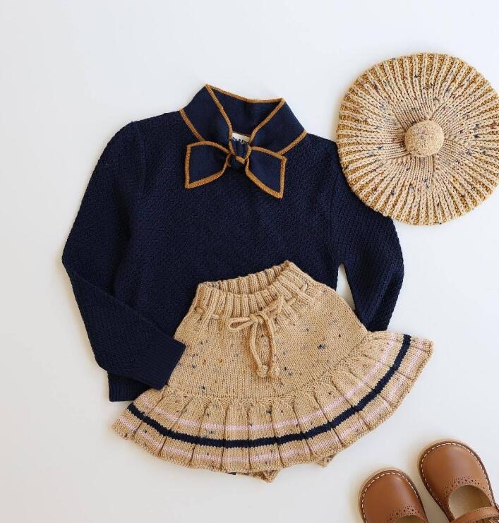 2023★秋冬新作★韓国風子供服★セーター★ズボン★90-150CM