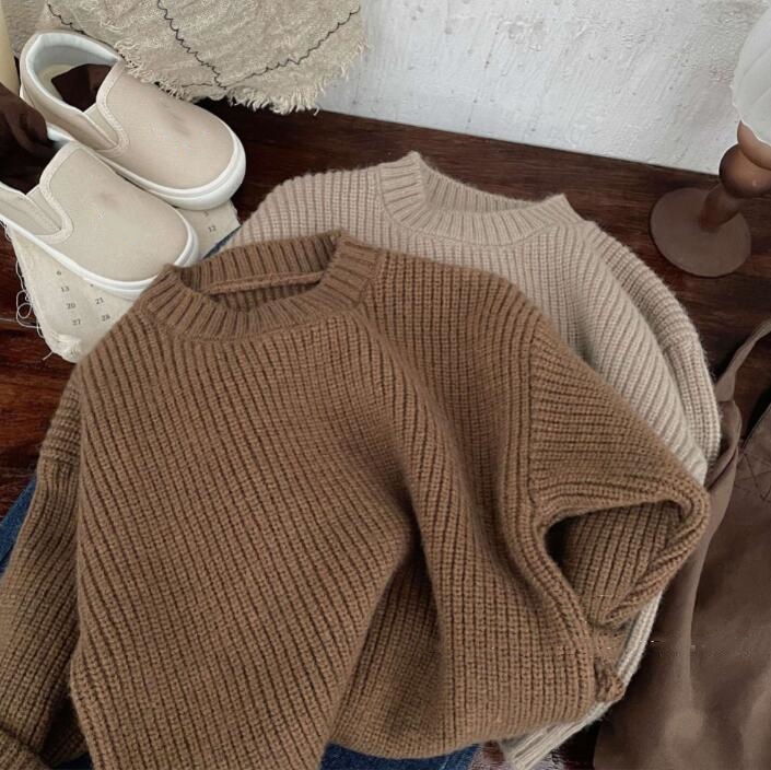 2023★春秋新作★韓国風子供服★セーター★2色90-130CM