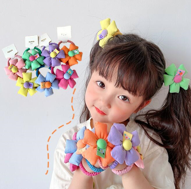 子供用★髪飾り★まとめ髪用★ヘアアクセサリー★キッズ★可愛い★ヘアゴム★多色