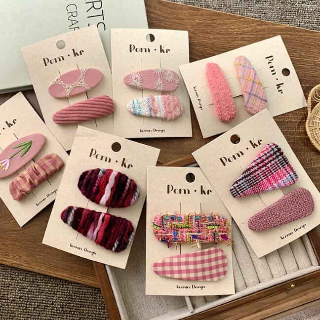 髪飾り★まとめ髪用★ヘアアクセサリー★子供用★キッズ★ヘアピン★2枚入り★多色