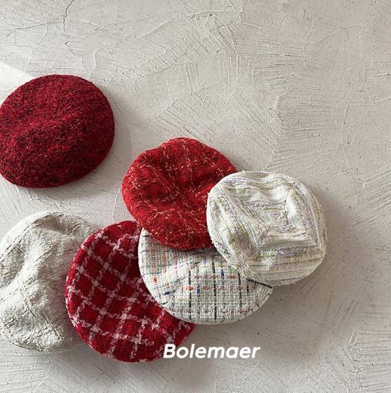 2023秋冬新品★子供用&大人用★ベレー帽子　ハット★5色選べ