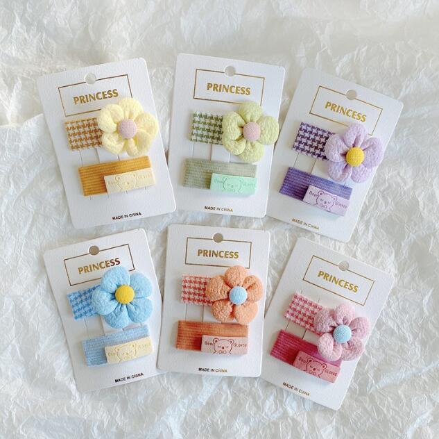 髪飾り★まとめ髪用★ヘアアクセサリー★子供用★キッズ★ヘアピン★2枚入り★多色