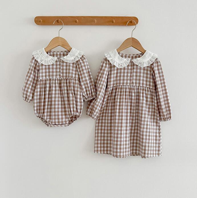 2023★春秋新作★韓国風ベビー服★ロンパース★ワンピース