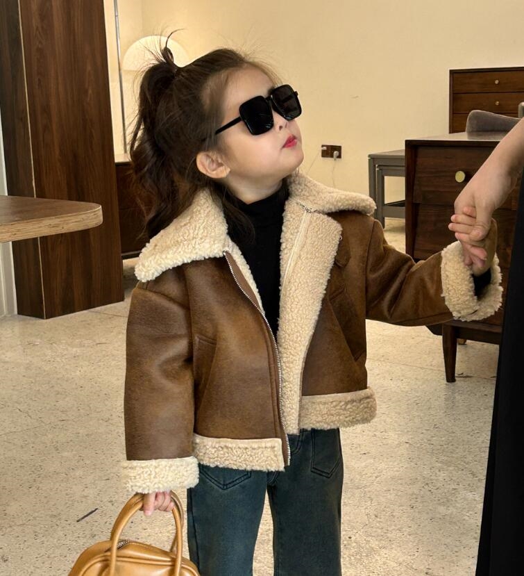 2023★秋冬新作★韓国風子供服★コート★アウター★90-140CM