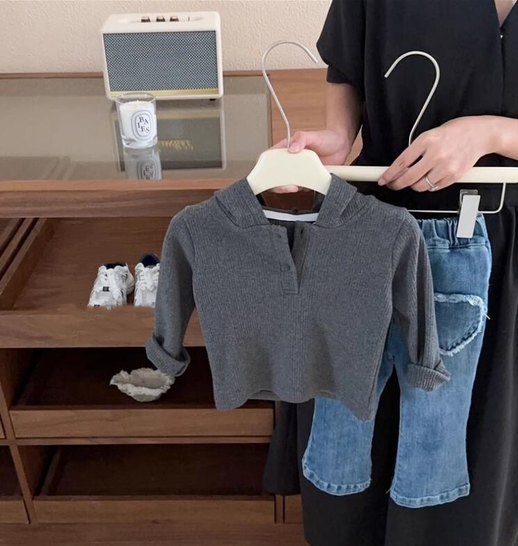 2023★春秋新作★韓国風子供服★トップス★ズボン★2色80-140CM