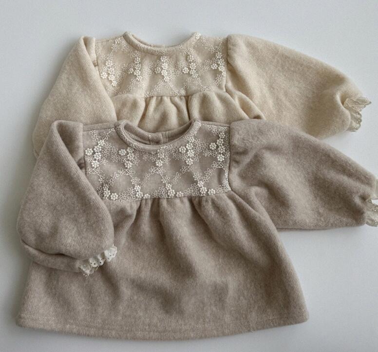 2023冬新★子供服　厚手トップス★73-110cm★2色