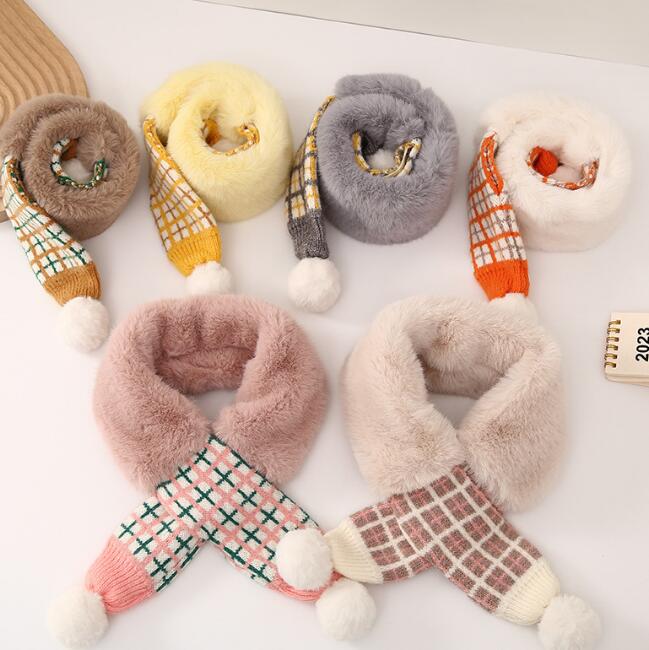 子供用★マフラー★防寒★襟巻き★ネックウォーマー★キッズ★男女兼用★暖かい★6色