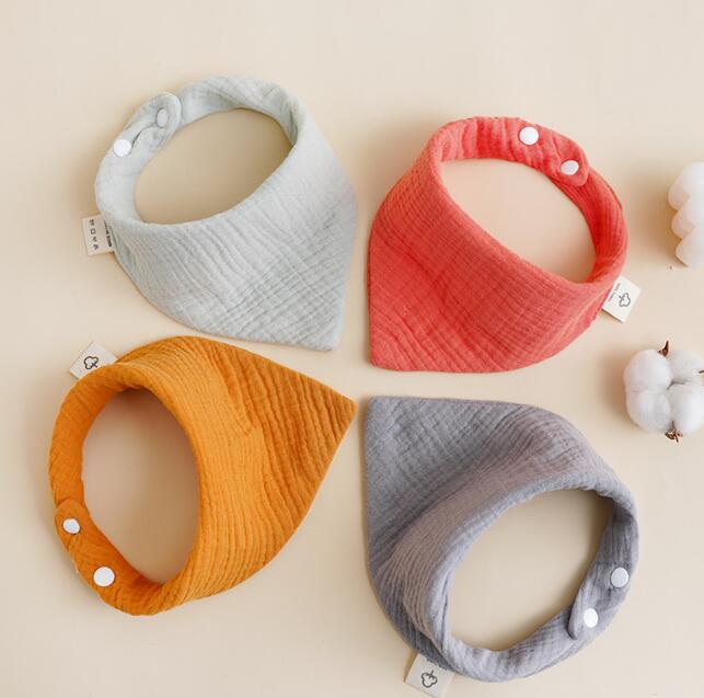 よだれかけ★子供用★涎掛け★ベビー向け★赤ちゃん用★可愛い★無地★4色