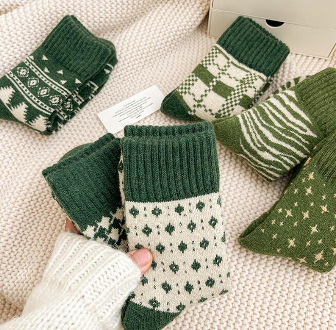 靴下★レディース★ソックス★大人用★女性用靴下★厚手★可愛い★多色