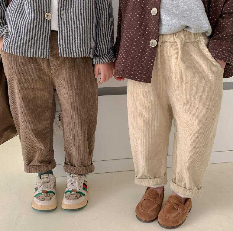 2024年新作★子供服　厚手ズボン★80-150cm★2色