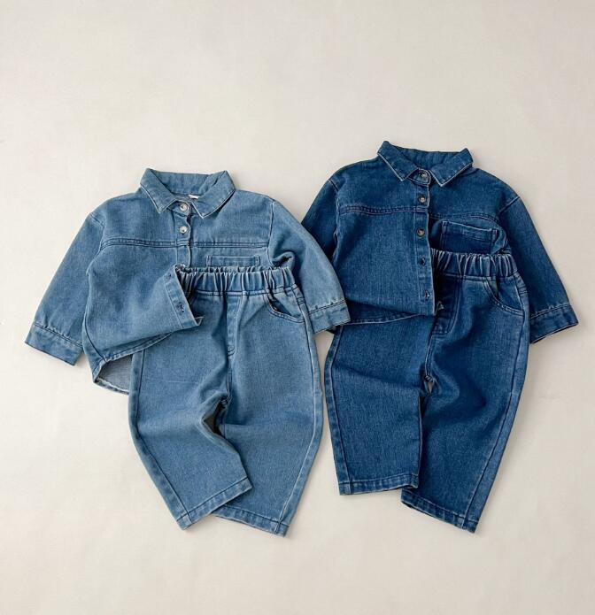 2023★春秋新作★韓国風子供服★トップス+ズボン2セット★2色80-130CM