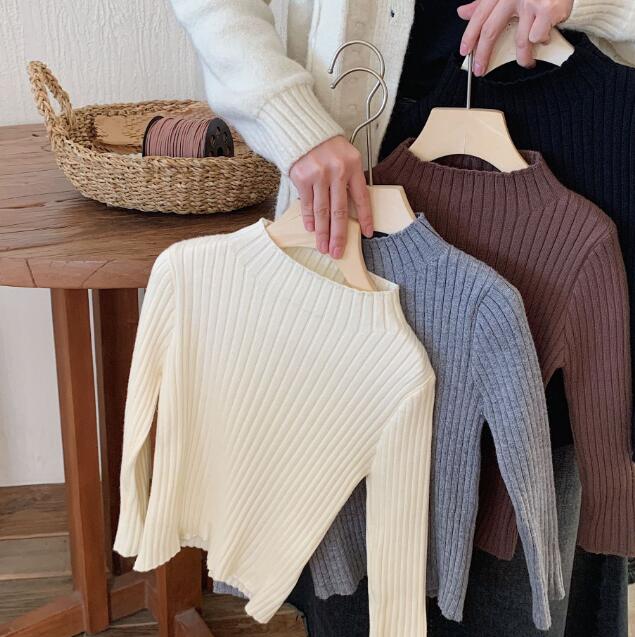 子供服★トップス★カシュクール★無地★ニット★男女兼用★韓国風子供服★4色★90-140CM