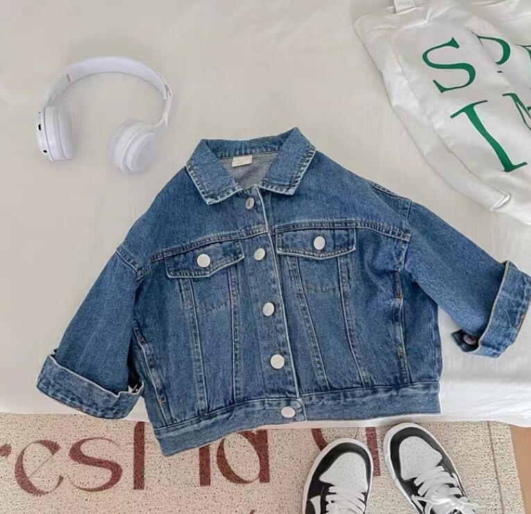 2024春★子供服 　デニムコート★80-130cm★